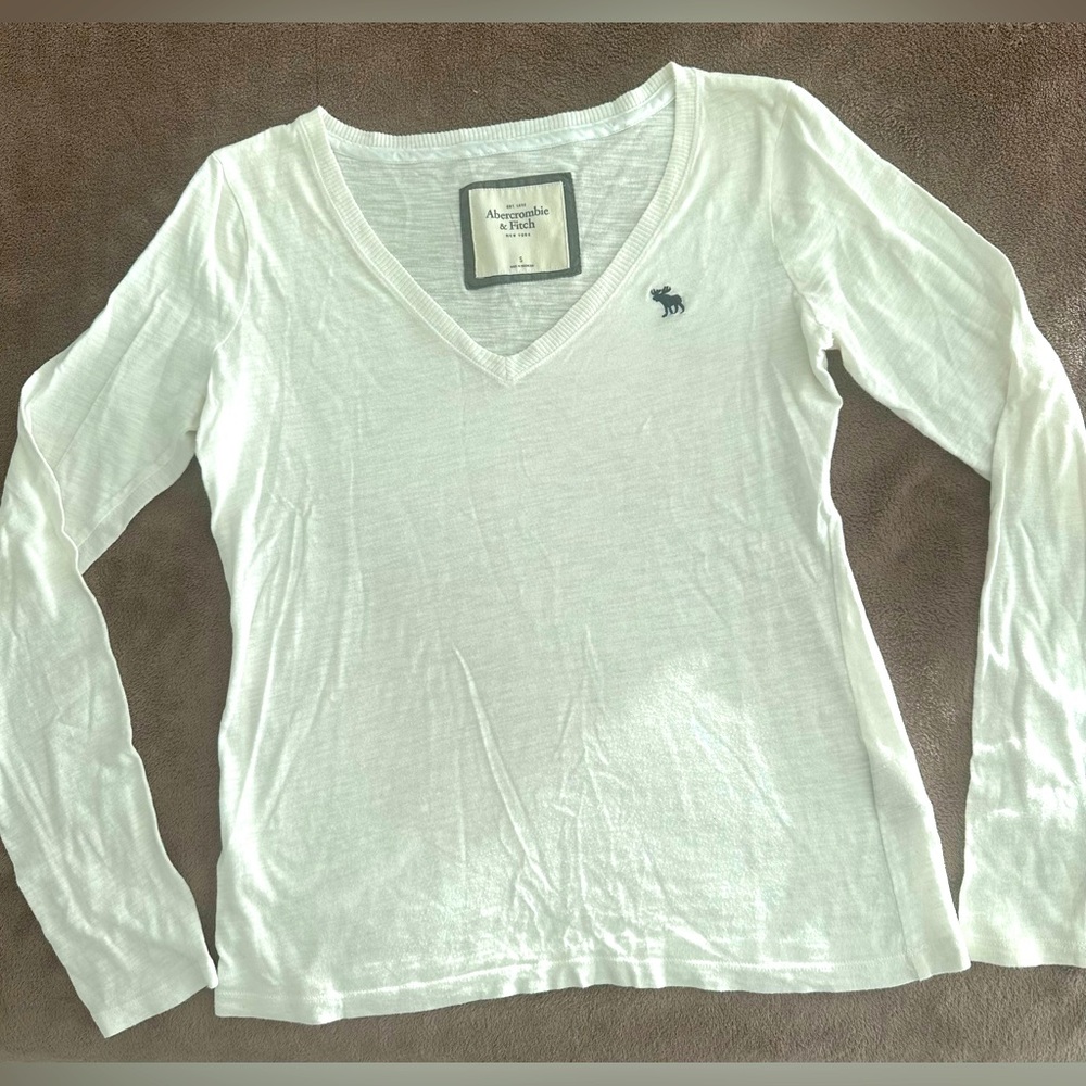 Abercrombie & Fitch (Girl) off white small